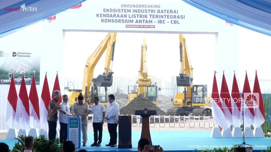 Proyek Baterai EV Jalan, RI Bisa Ketiban Durian Runtuh Rp481,55 T